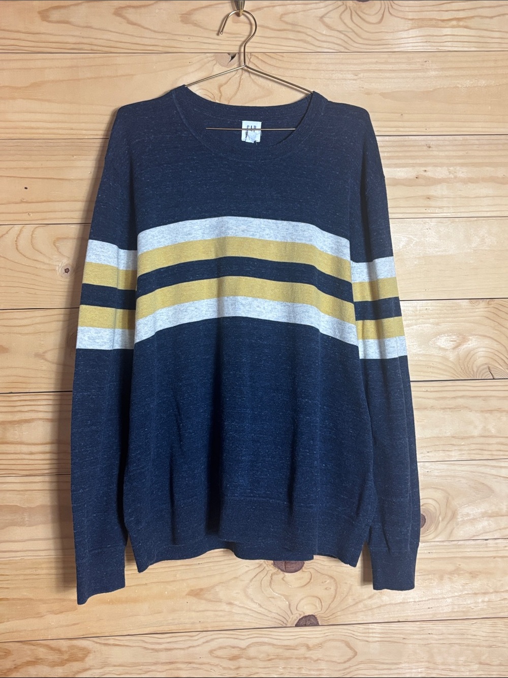 Gap striped preppy sweater XXL